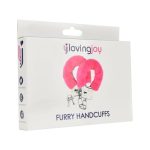 Loving Joy Furry Handcuffs Pink - Image 3