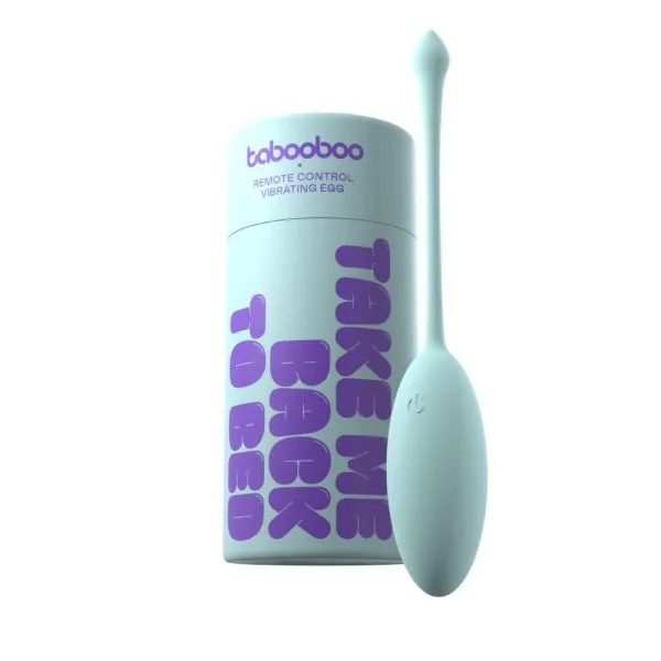 Tabooboo Take Me Back To Bed Remote Love Egg - Pink Peck