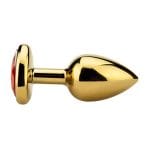 Precious Metals Heart Shaped Butt Plug-Gold - Image 8