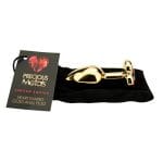 Precious Metals Heart Shaped Butt Plug-Gold - Image 9
