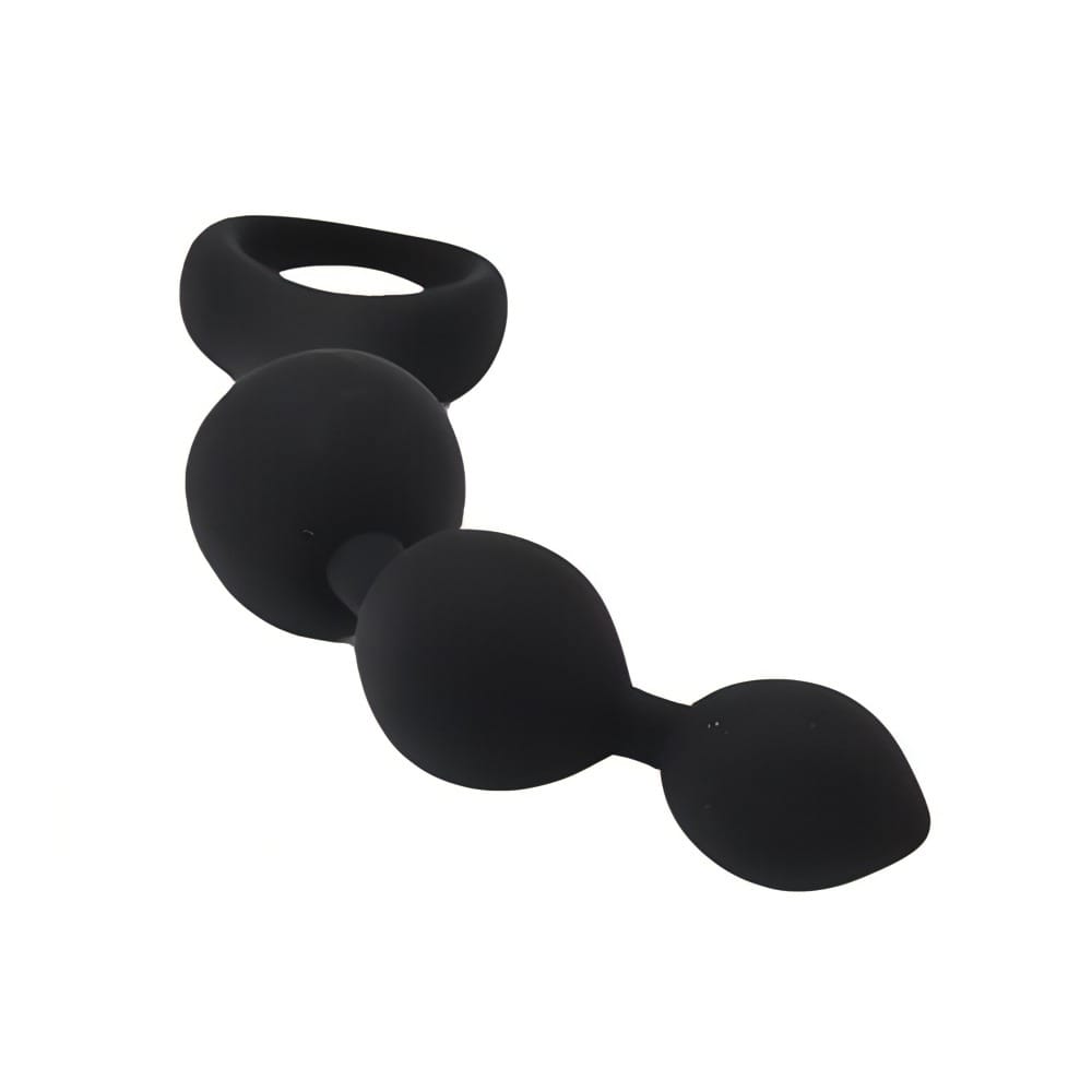 ns6550-loving_joy_triple_ripple_anal_beads-6-wr Loving Joy Triple Ripple Anal Beads-Black - Image 1