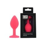 Toosh Pink Silicone Butt Plug Small - Image 8