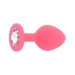 Toosh Pink Silicone Butt Plug Medium - Image 4