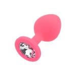 Toosh Pink Silicone Butt Plug Medium - Image 6