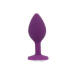 Toosh Purple Silicone Butt Plug Small