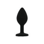 Toosh Black Silicone Butt Plug Small