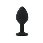 Toosh Black Silicone Butt Plug Medium