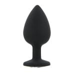 Toosh Black Silicone Butt Plug Large