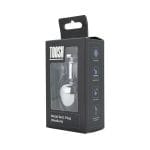 Toosh Silver Metal Butt Plug Medium Red Stone - Image 11