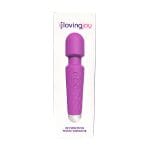 Loving Joy 20 Function Wand Vibrator Purple - Image 5