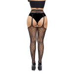 Lace by LJ Plus Size Suspender Pantyhose - Image 3
