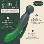 MYLO 3-in-1 Body Wand Massager Earth - Image 3