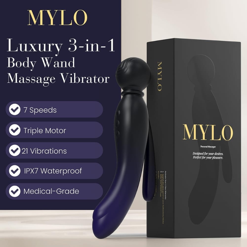 n13053-mylo-3-in-1-body-wand-massager-spirit-3 MYLO 3-in-1 Body Wand Massager Spirit - Image 1