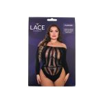 Lace by LJ Plus Size Long Sleeved Cut Out Back Bodysuit - Image 8