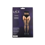 Lace by LJ Plus Size Suspender Pantyhose with Rhinestones - Image 10