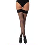 Lace by LJ Fishnet Thigh High Stockings with Rhinestones - Image 3