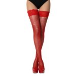 Lace by LJ Fishnet Thigh High Stockings with Rhinestones - Image 10