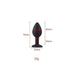 Toosh Black Silicone Butt Plug Small - Image 7