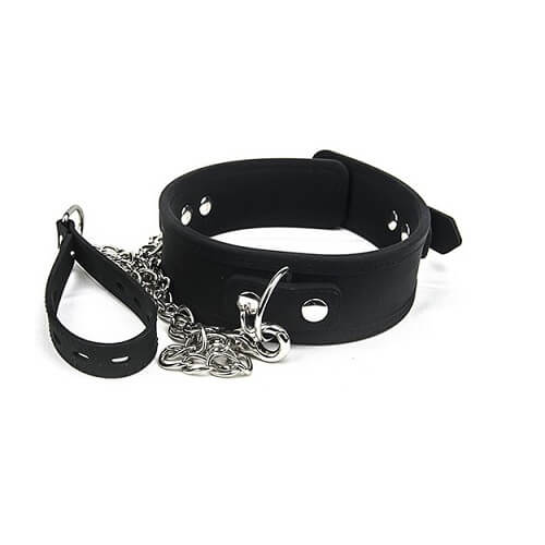 n10529-bound_to_please_silicone_collar_and_lead_set_2 Bound to Please Silicone Collar and Lead Set - Image 1