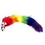Furry Fantasy Rainbow Tail Butt Plug - Image 6