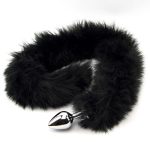 Furry Fantasy Black Panther Tail Butt Plug - Image 3