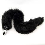 Furry Fantasy Black Panther Tail Butt Plug - Image 4