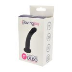 Loving Joy Curved 5 Inch Silicone Dildo with Suction Cup - Image 4