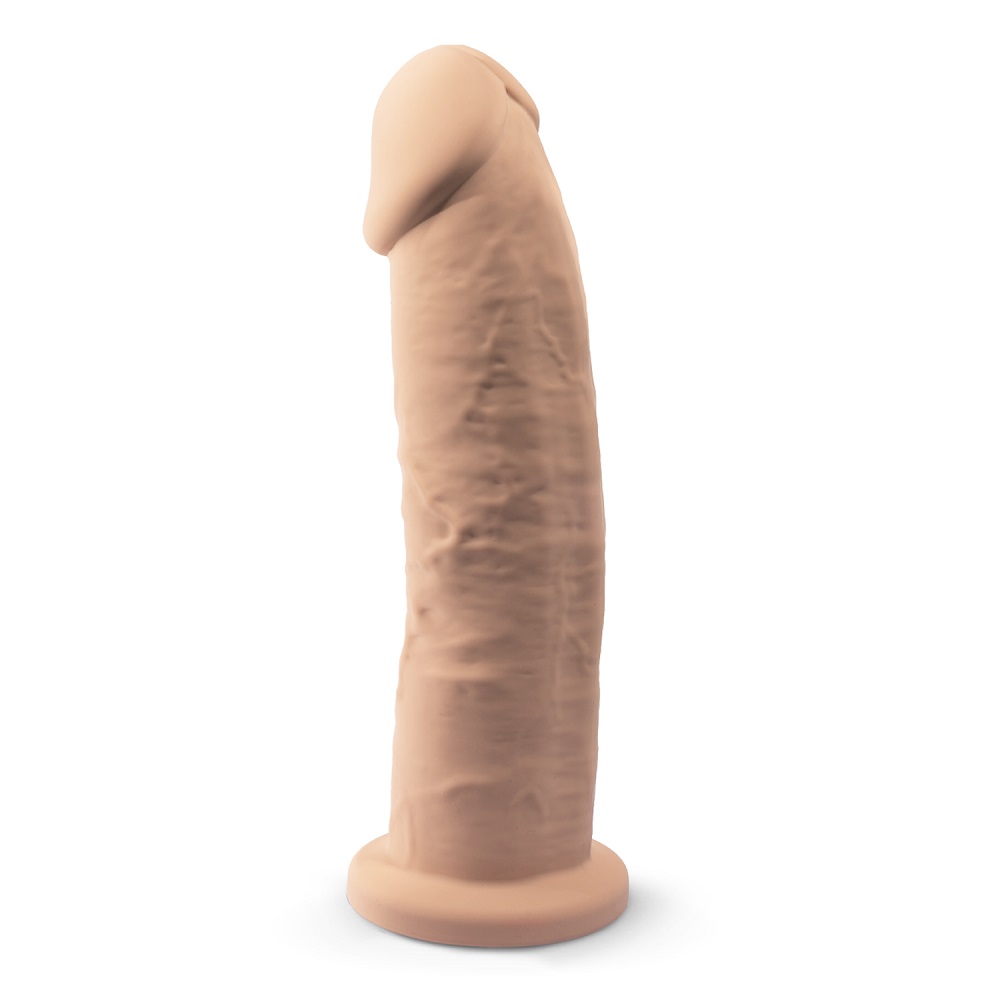 n11006-9-inch-silicone-dual-density-dildos-with-suction-cup-1-1 SilexD 9 inch Realistic Girthy Silicone Dual Density Dildo with Suction Cup - Image 1