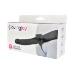 Loving Joy 9 Inch Hollow Strap On Black - Image 7