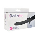 Loving Joy 9 Inch Hollow Strap On Black - Image 6