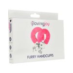 Loving Joy Furry Handcuffs Pink - Image 3