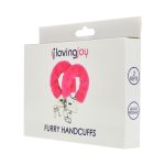 Loving Joy Furry Handcuffs Pink - Image 4