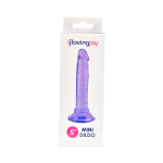 Loving Joy 5 Inch Beginners Dildo Purple - Image 6