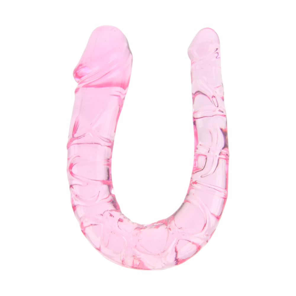 n11951-loving-joy-double-mini-dildo-pink-1 Loving Joy Double Mini Dildo Pink - Image 1