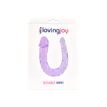 Loving Joy Double Mini Dildo Purple - Image 4