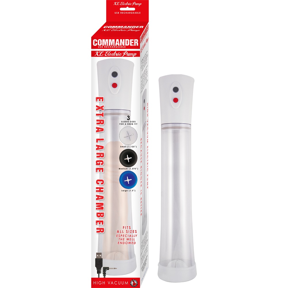 n12110-commander-usb-rechargeable-high-vacuum-electric-penis-pump-xl-1 Commander USB Rechargeable High Vacuum Electric Penis Pump XL - Image 1