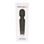 Loving Joy 20 Function Wand Vibrator Black - Image 5