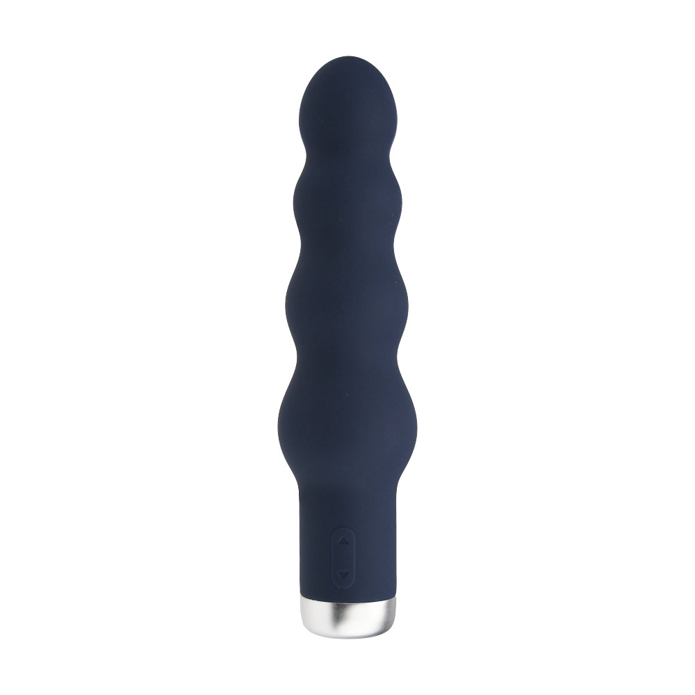 n12253-nauti-silicone-ribbed-vibrator Nauti Silicone Ribbed Vibrator - Image 1