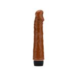 Loving Joy 8 inch Realistic Vibrator Brown - Image 5