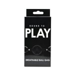 Bound to Play Breathable Ball Gag Black - Image 6