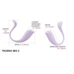 Svakom Phoenix Neo 2 Interactive App Controlled Vibrator Lilac - Image 8