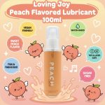 Loving Joy Peach Flavoured Lubricant 100ml - Image 4