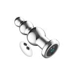 Toosh Remote Controlled Metal Vibrating Anal Beads - Image 3