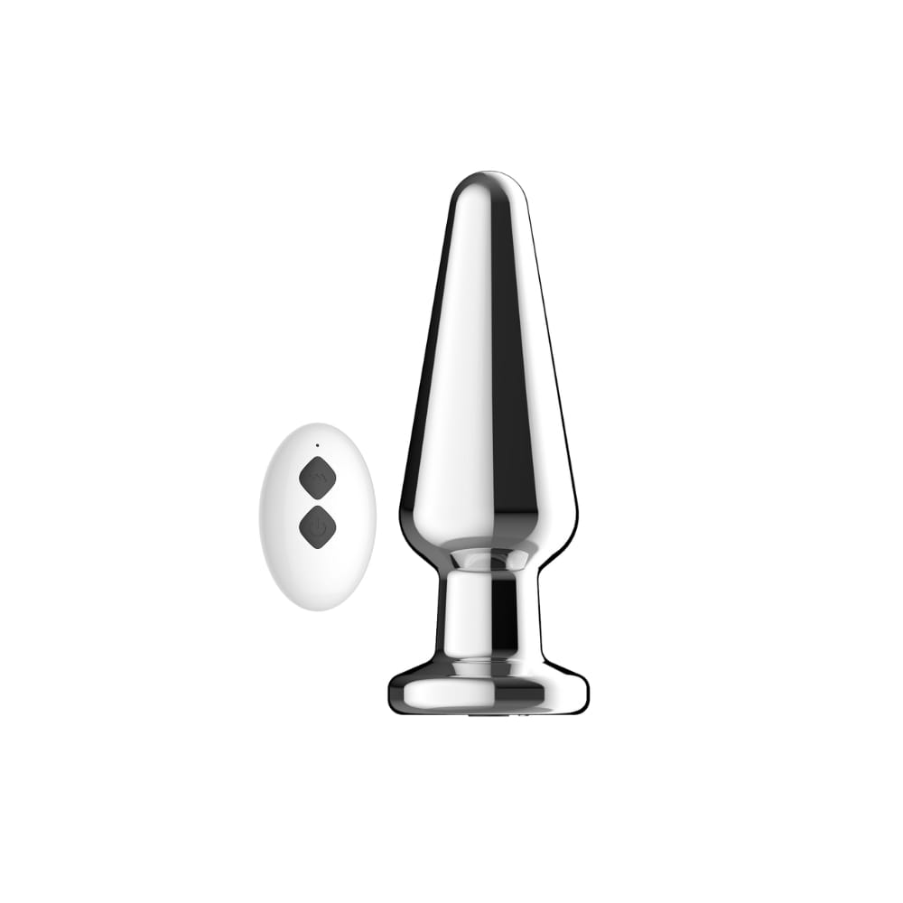n12787-toosh-remote-controlled-metal-vibrating-butt-plug-1 Toosh Remote Controlled Metal Vibrating Butt Plug - Image 1