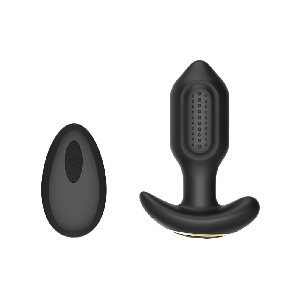 n12803-toosh-remote-controlled-silcione-vibrating-butt-plug-1 Toosh Remote Controlled Silicone Vibrating Butt Plug - Image 1