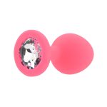Toosh Pink Silicone Butt Plug Medium - Image 5