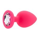 Toosh Pink Silicone Butt Plug Large - Image 4