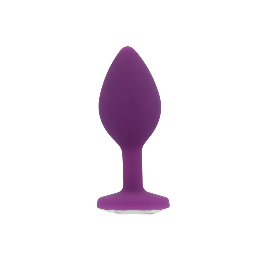 n12808-toosh-purple-silicone-butt-plug-small Toosh Purple Silicone Butt Plug Small - Image 1