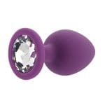 Toosh Purple Silicone Butt Plug Large - Image 4