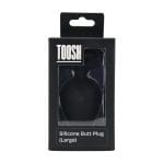 Toosh Black Silicone Butt Plug Large - Image 8